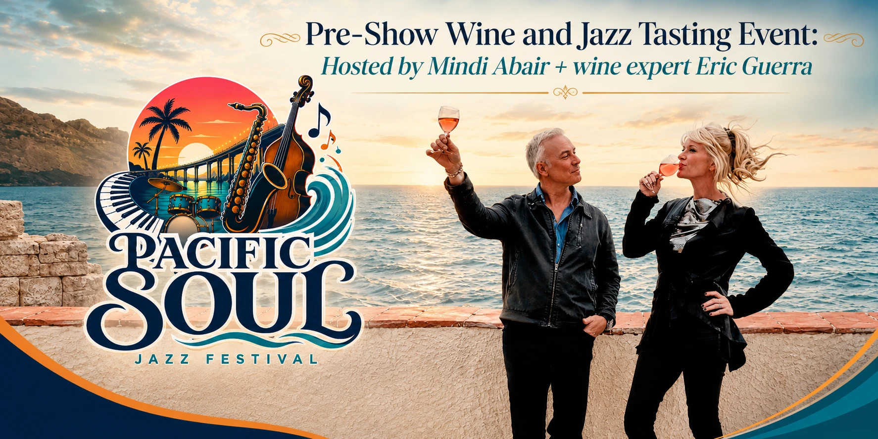 Wine and Jazz Tasting hosted by Mindi Abair and Eric Guerra
